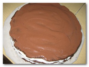 Торт шоколадный на кефире